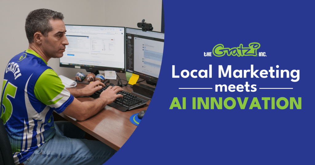 local marketing meets AI innovation, AI innovation meets local marketing, AI marketing with a human feel